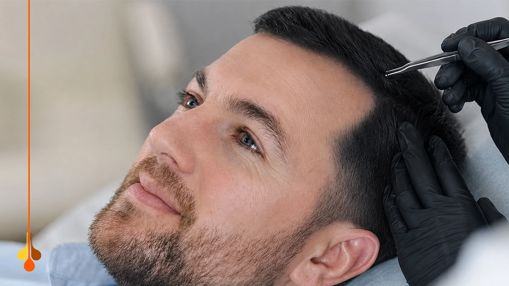 إجراء زراعة الشعر بدون جراحة