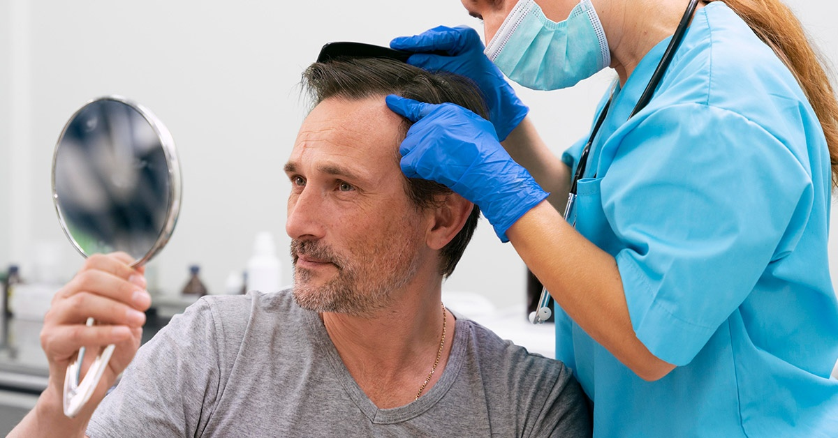 non surgical hair transplant technique