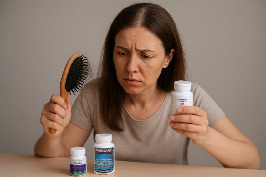 Hair loss treatment medications