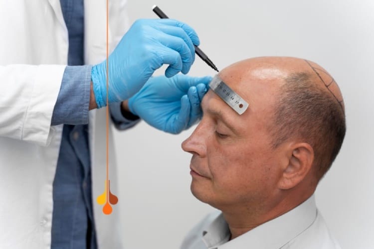 Hair transplant stages in Dubai
